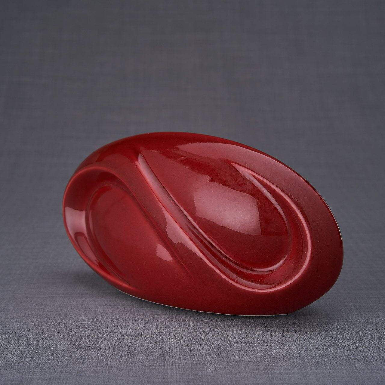 Eternity Handmade Cremation Keepsake Urn - Small | Red | Ceramic