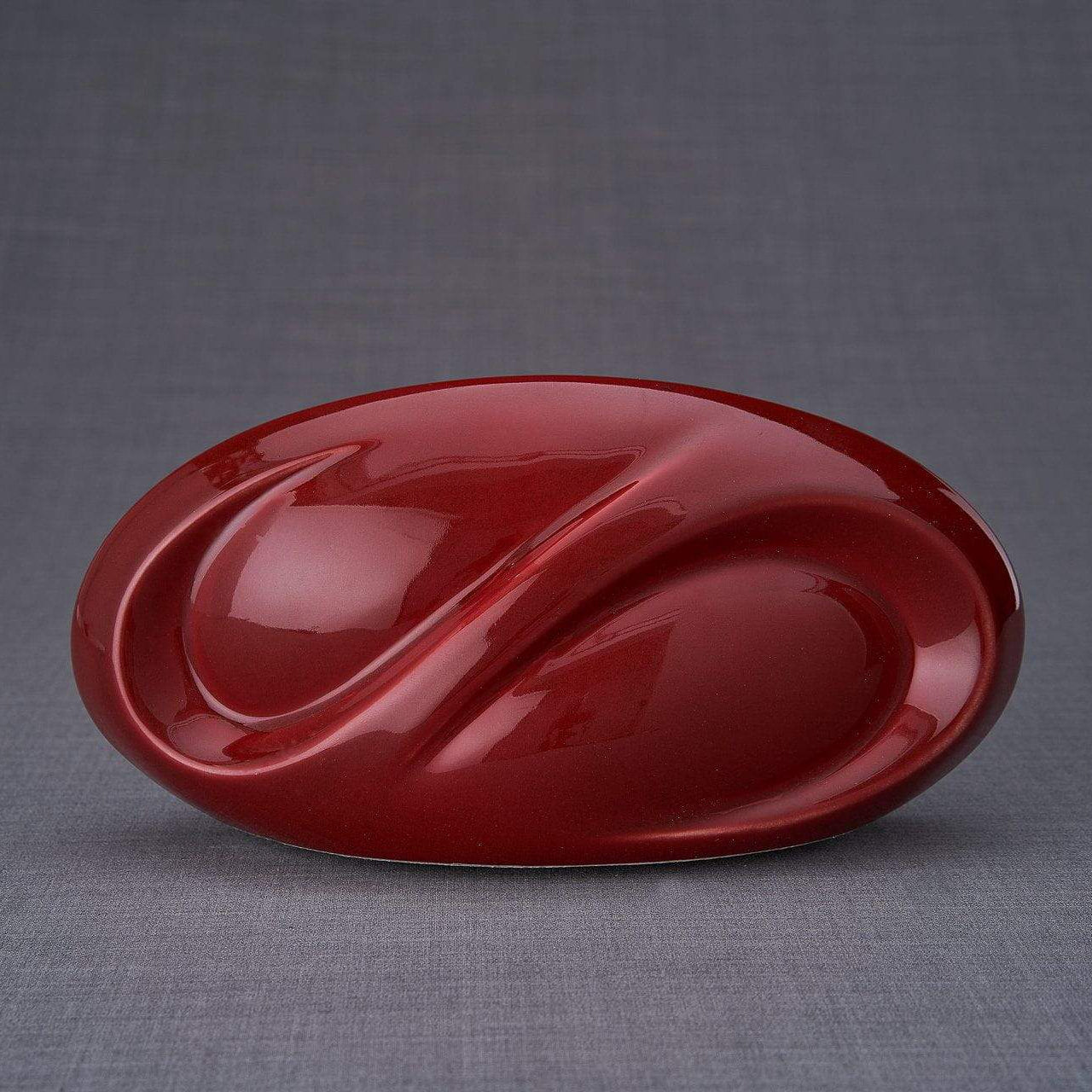 Eternity Handmade Cremation Keepsake Urn - Small | Red | Ceramic