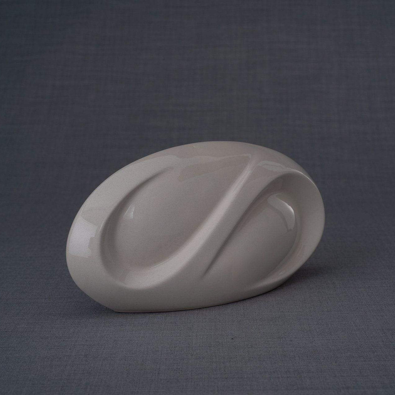 Eternity Cremation Keepsake for Ashes – Transparent | Small | Ceramic