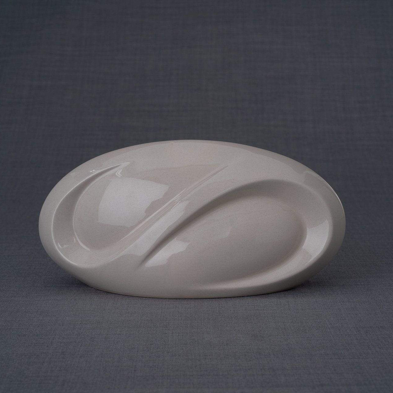 Eternity Cremation Keepsake for Ashes – Transparent | Small | Ceramic