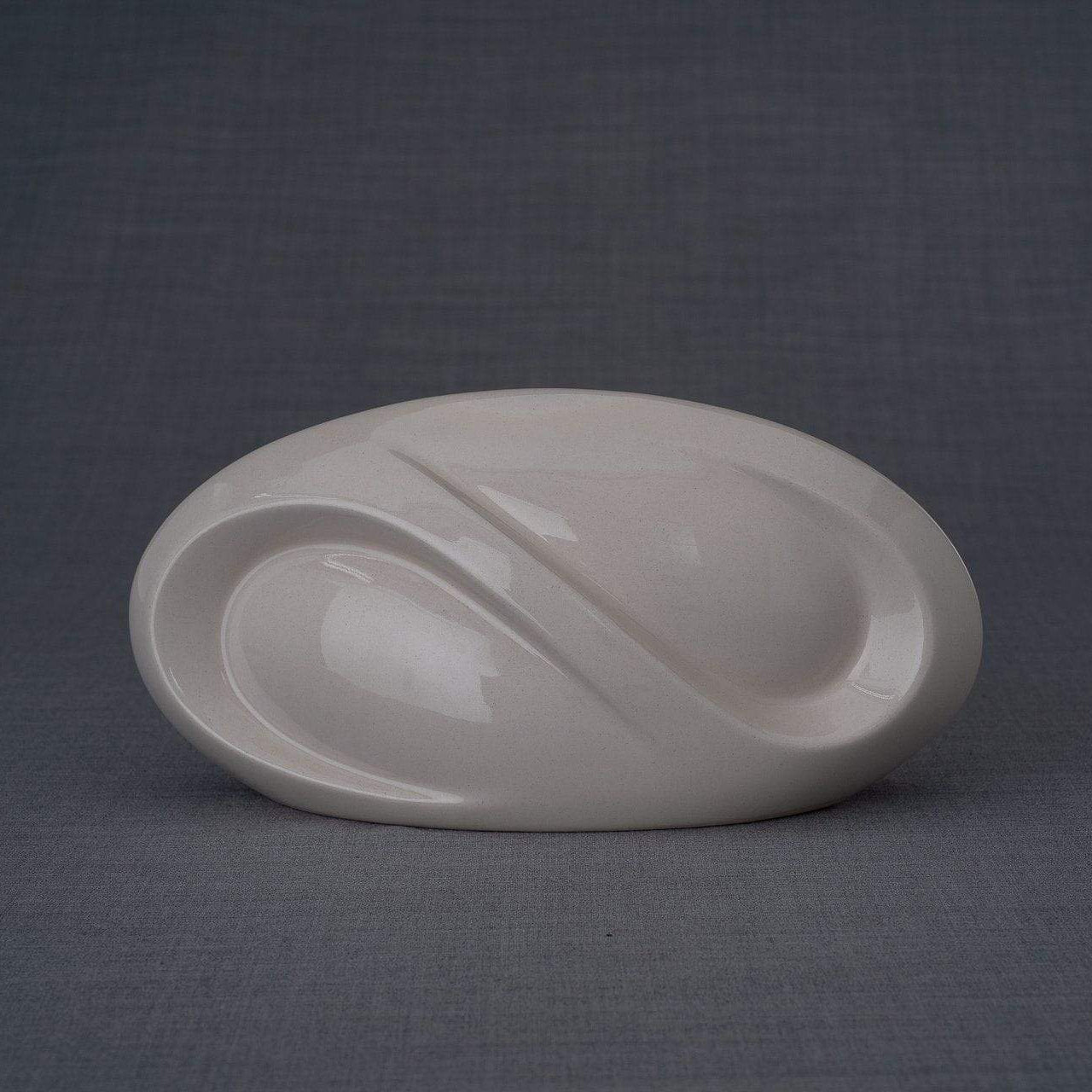 Eternity Cremation Keepsake for Ashes – Transparent | Small | Ceramic