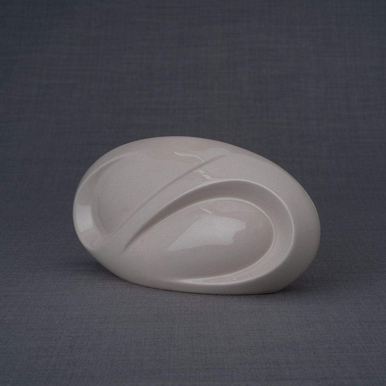 Eternity Cremation Keepsake for Ashes – Transparent | Small | Ceramic