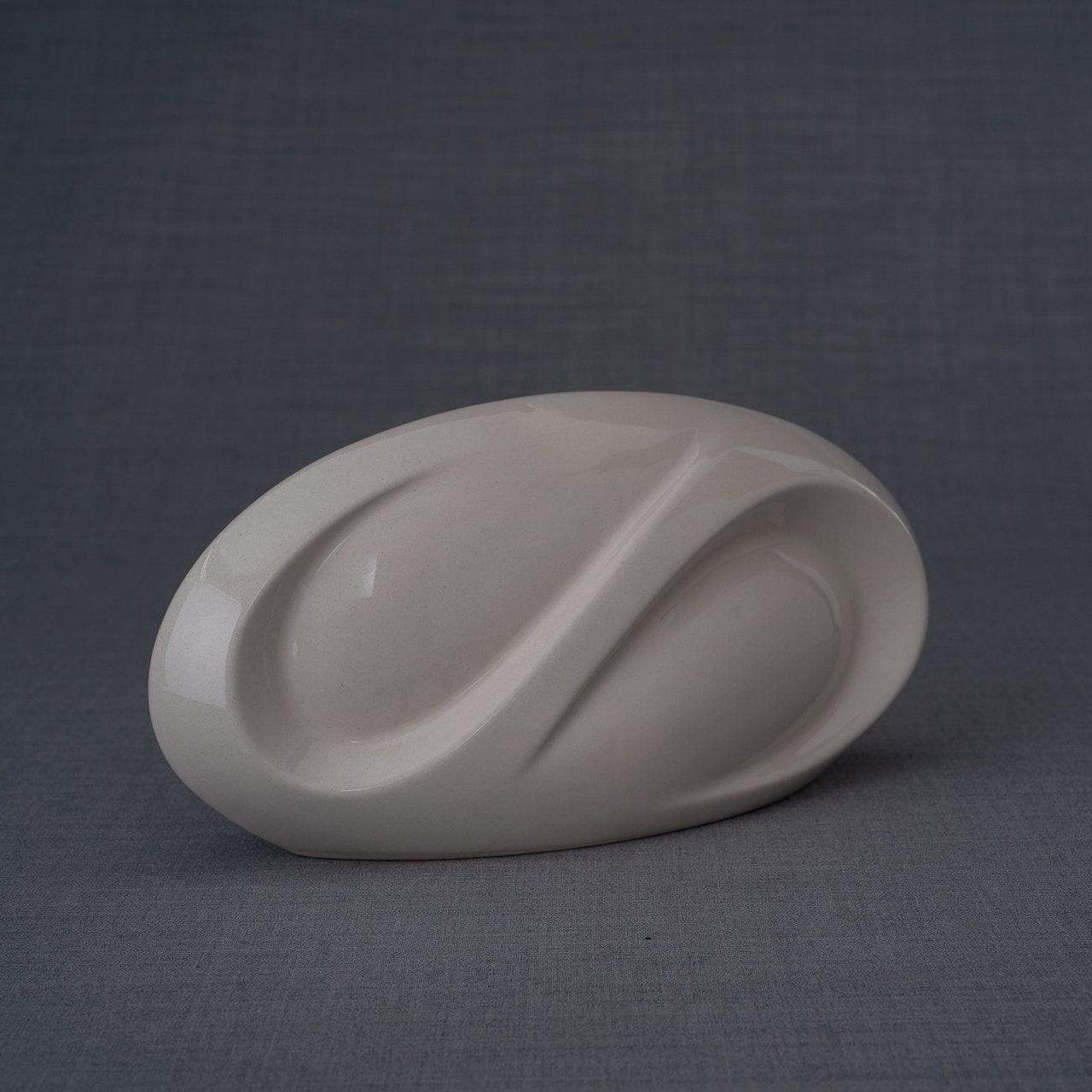 Eternity Cremation Keepsake for Ashes – Transparent | Small | Ceramic