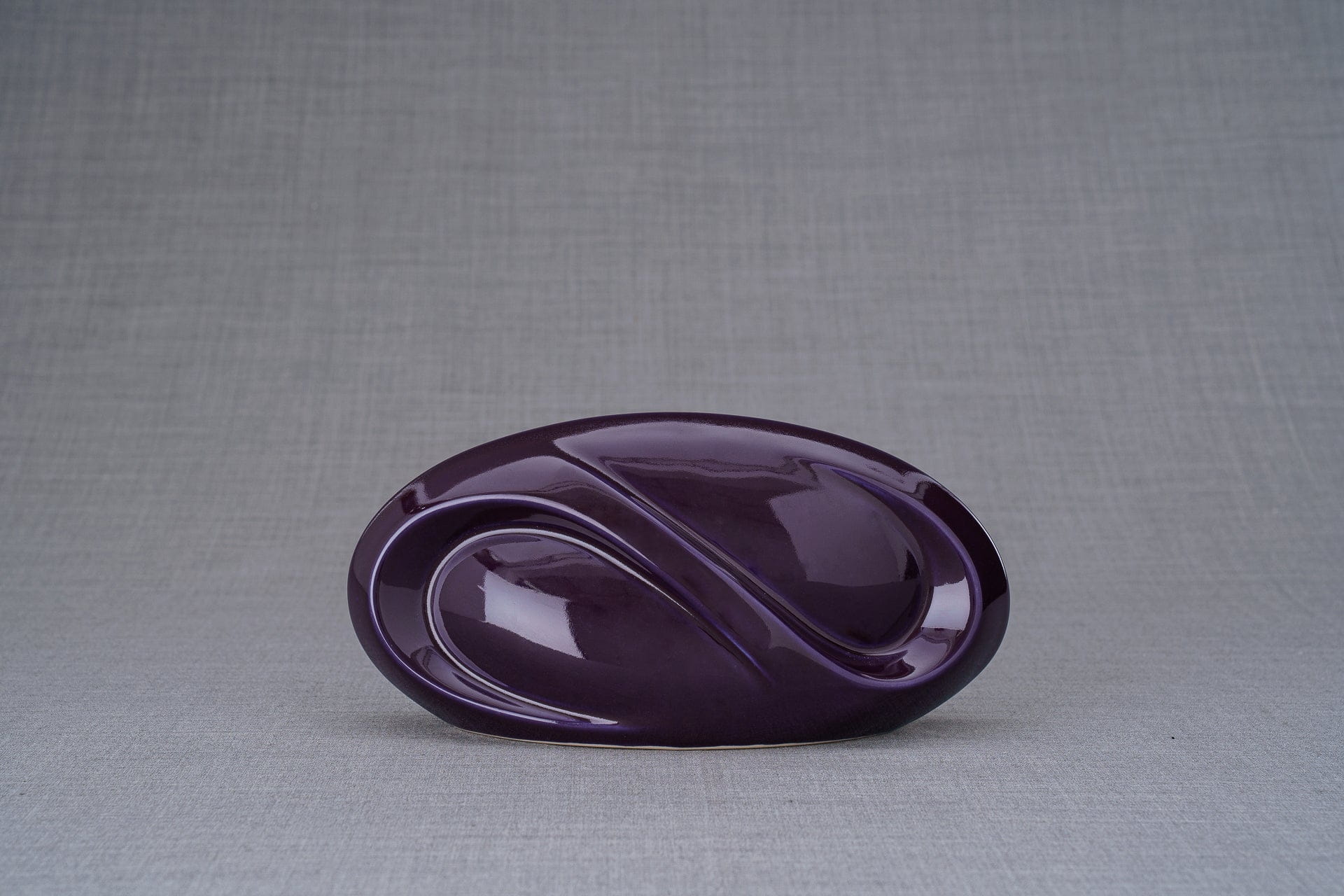 Pulvis Art Urns Keepsake Urn Eternity Handmade Cremation Keepsake Urn - Small | Violet | Ceramic