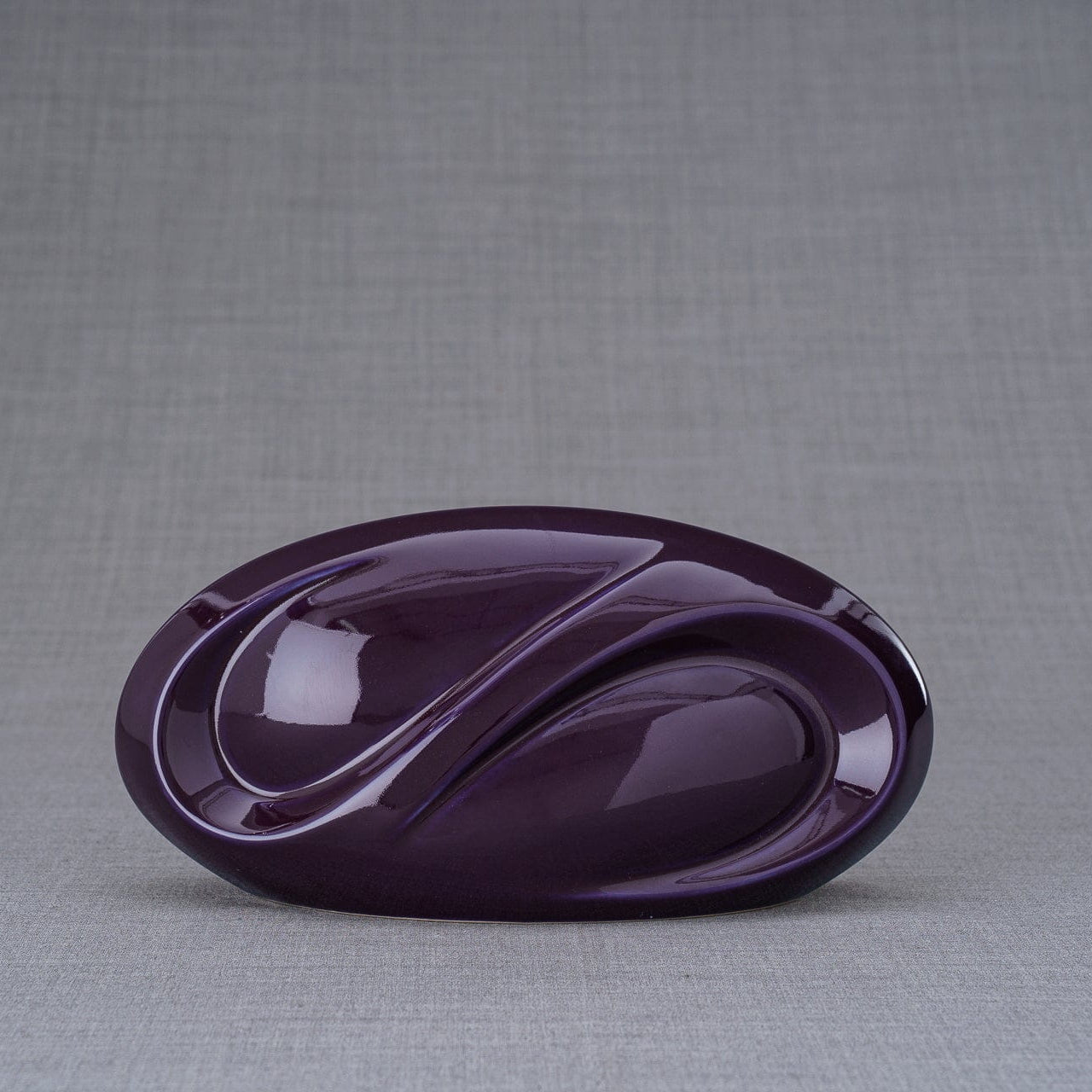 Pulvis Art Urns Keepsake Urn Eternity Handmade Cremation Keepsake Urn - Small | Violet | Ceramic