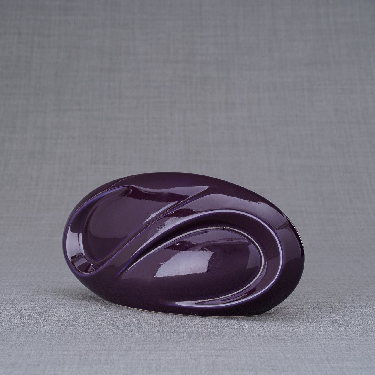 Pulvis Art Urns Keepsake Urn Eternity Handmade Cremation Keepsake Urn - Small | Violet | Ceramic