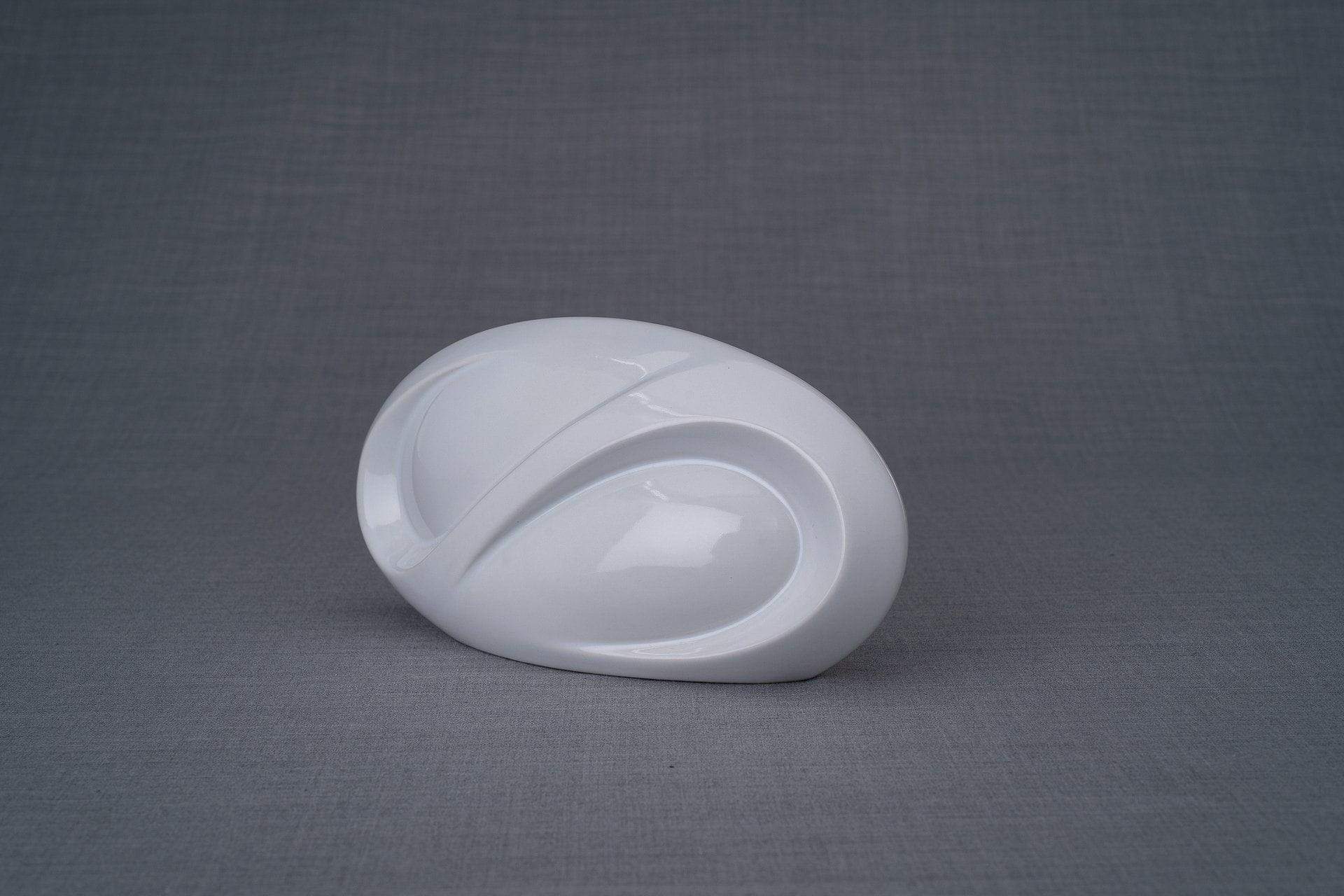 Eternity Cremation Keepsake for Ashes – White | Small | Ceramic
