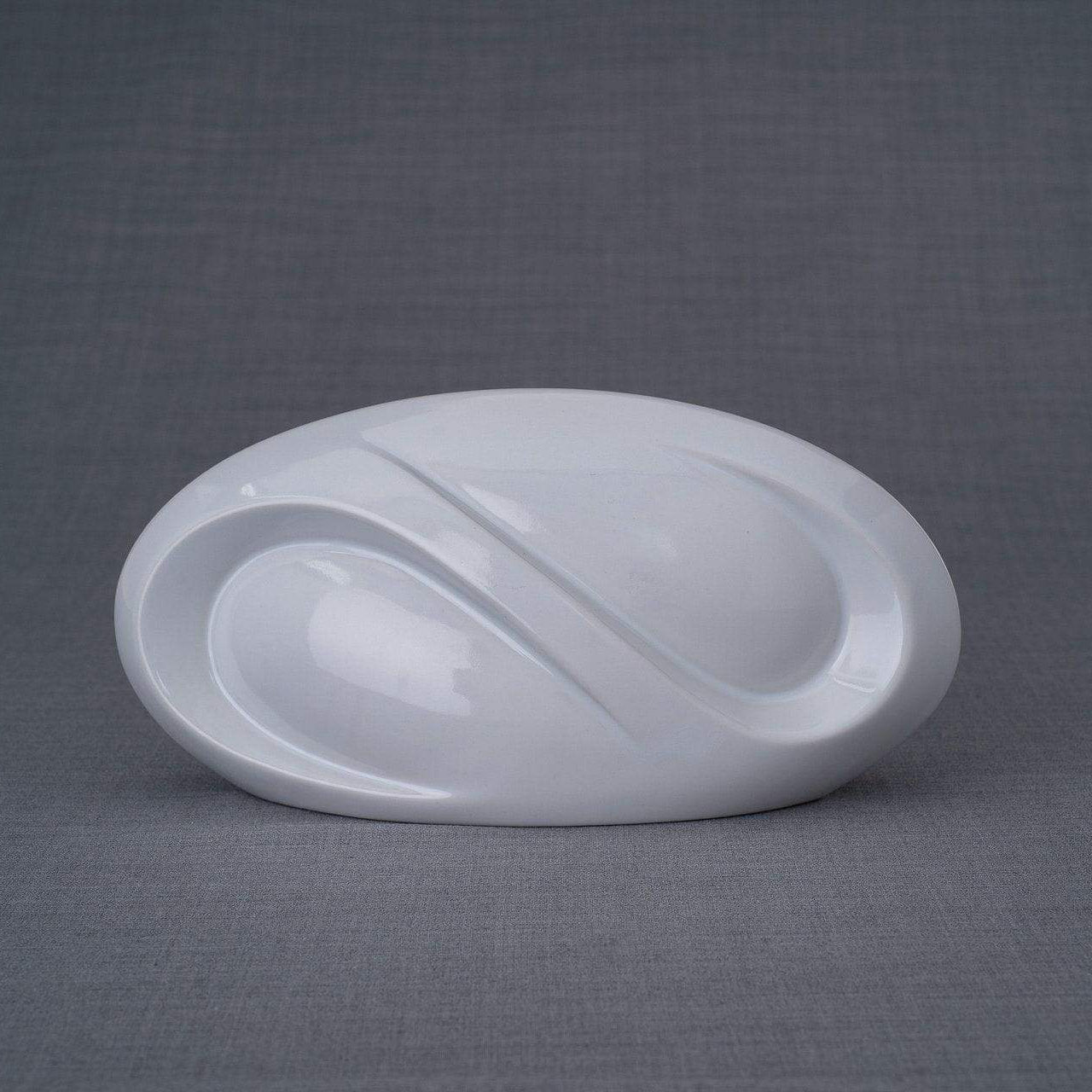 Eternity Cremation Keepsake for Ashes – White | Small | Ceramic