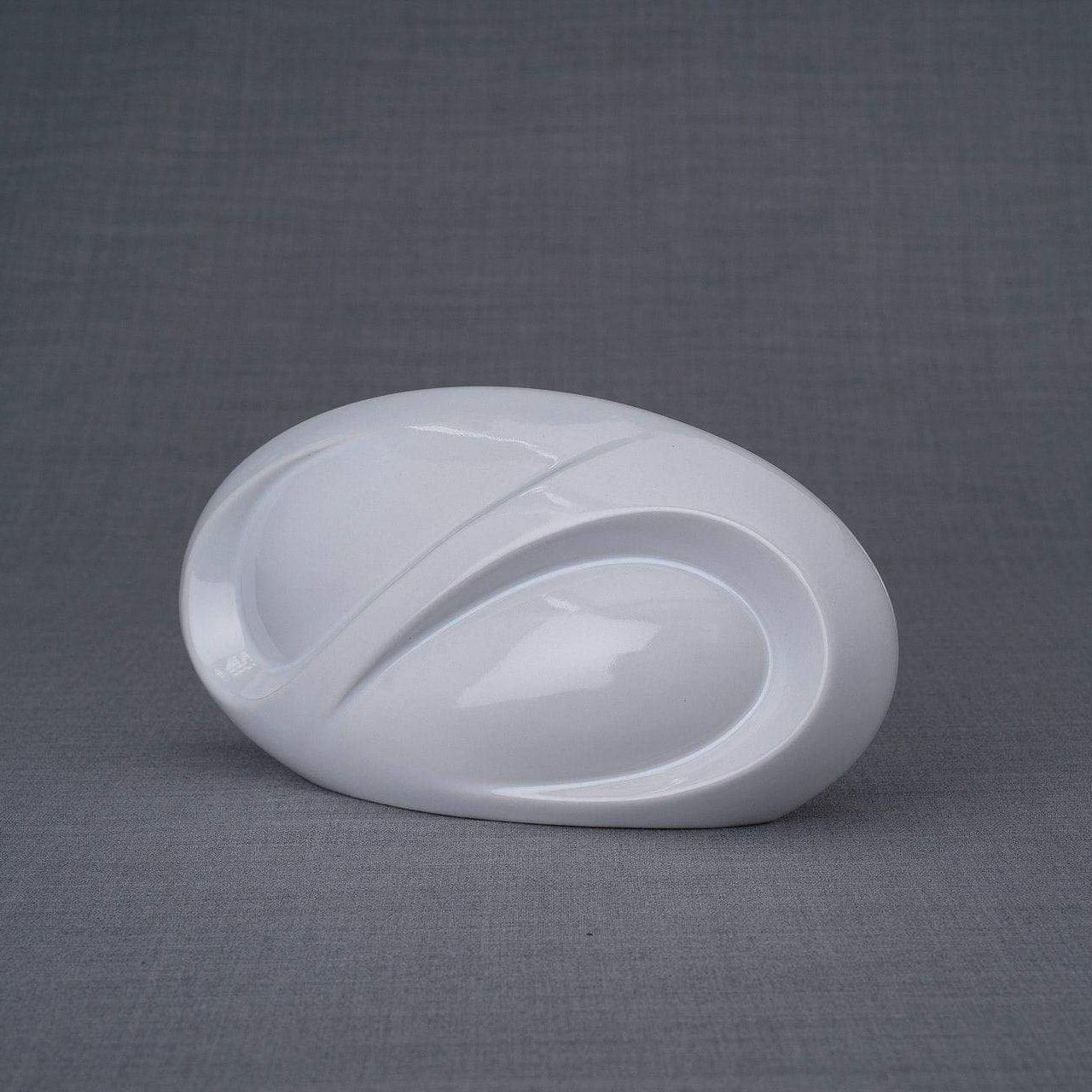 Eternity Cremation Keepsake for Ashes – White | Small | Ceramic