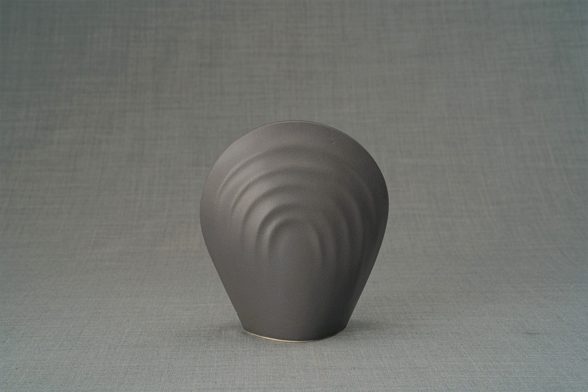 Pulvis Art Urns Keepsake Urn Handmade Cremation Keepsake Urn "Guardian" - Small | Gray Matte | Ceramic