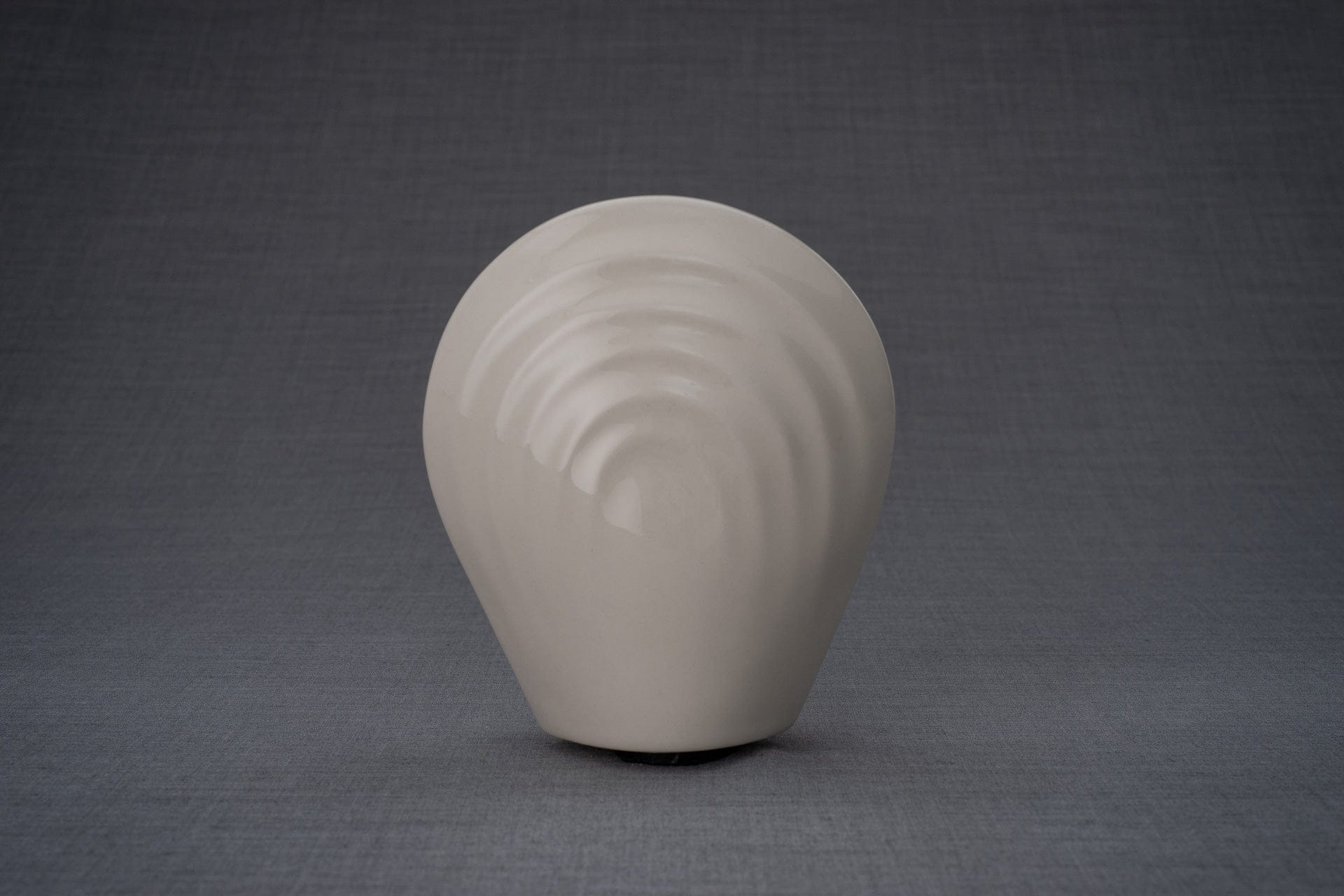 Pulvis Art Urns Keepsake Urn Handmade Cremation Keepsake Urn "Guardian" - Small | Transparent | Ceramic