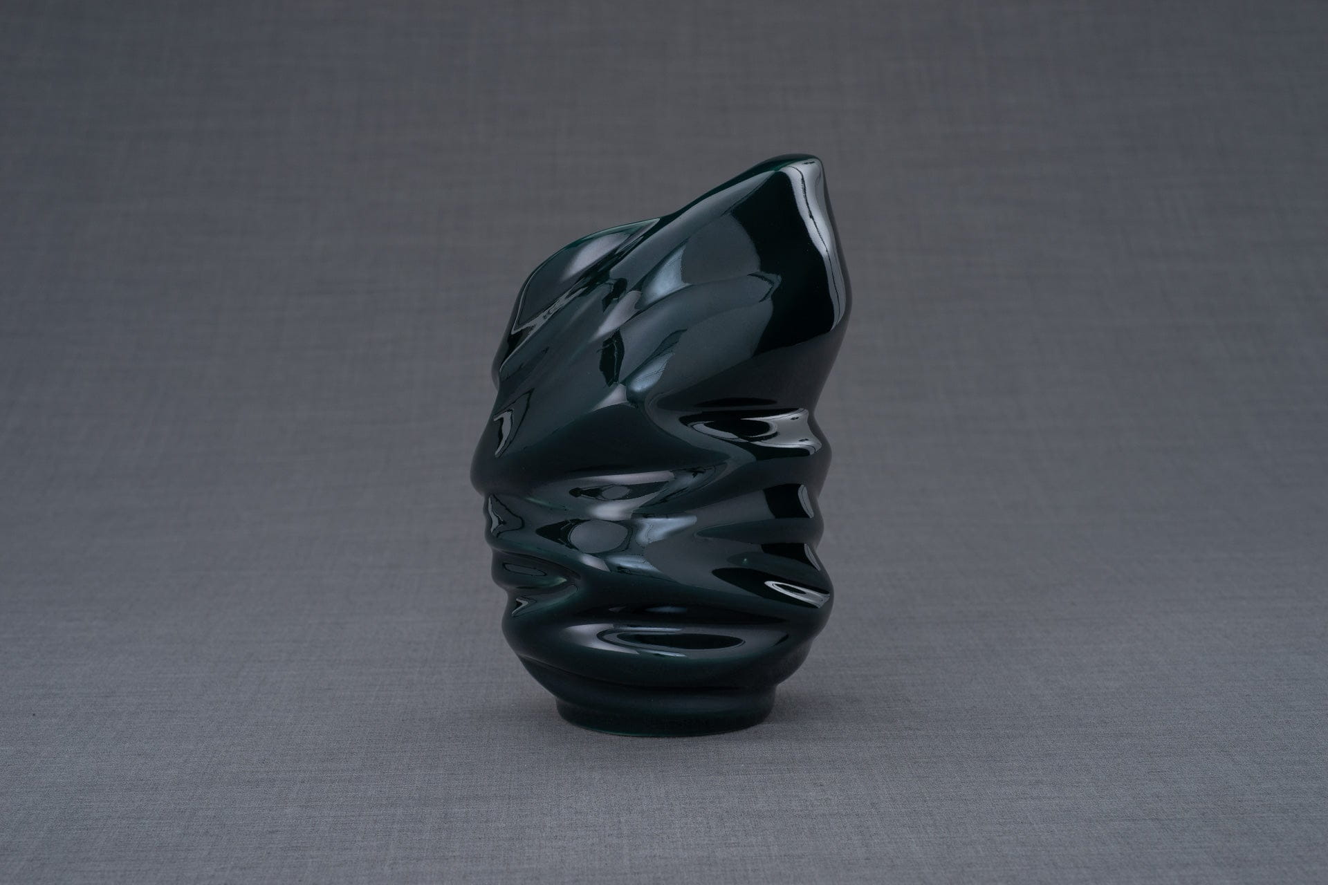 Pulvis Art Urns Keepsake Urn Handmade Cremation Keepsake Urn "Light" - Small | Oxide Green | Ceramic