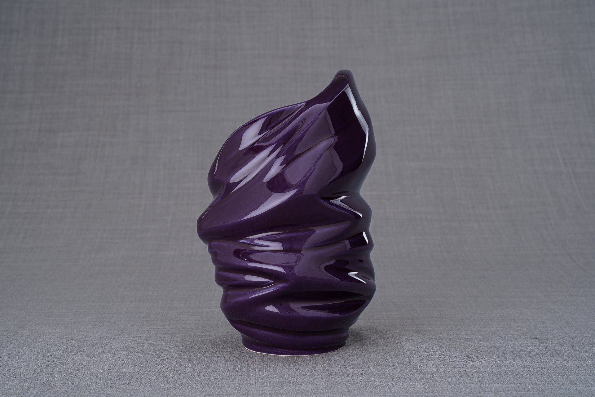 Pulvis Art Urns Keepsake Urn Handmade Cremation Keepsake Urn "Light" - Small | Violet | Ceramic