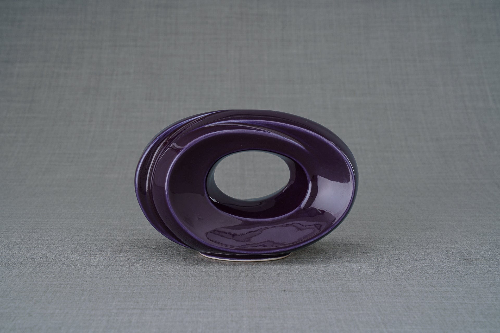Pulvis Art Urns Keepsake Urn Handmade Cremation Keepsake Urn "The Passage" - Small | Violet | Ceramic