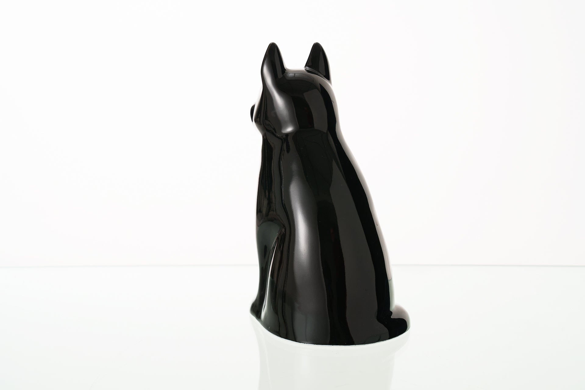 Pulvis Art Urns Pet Urn "Barkley" Pet Urn for Dog - Black | Ceramic | Handmade