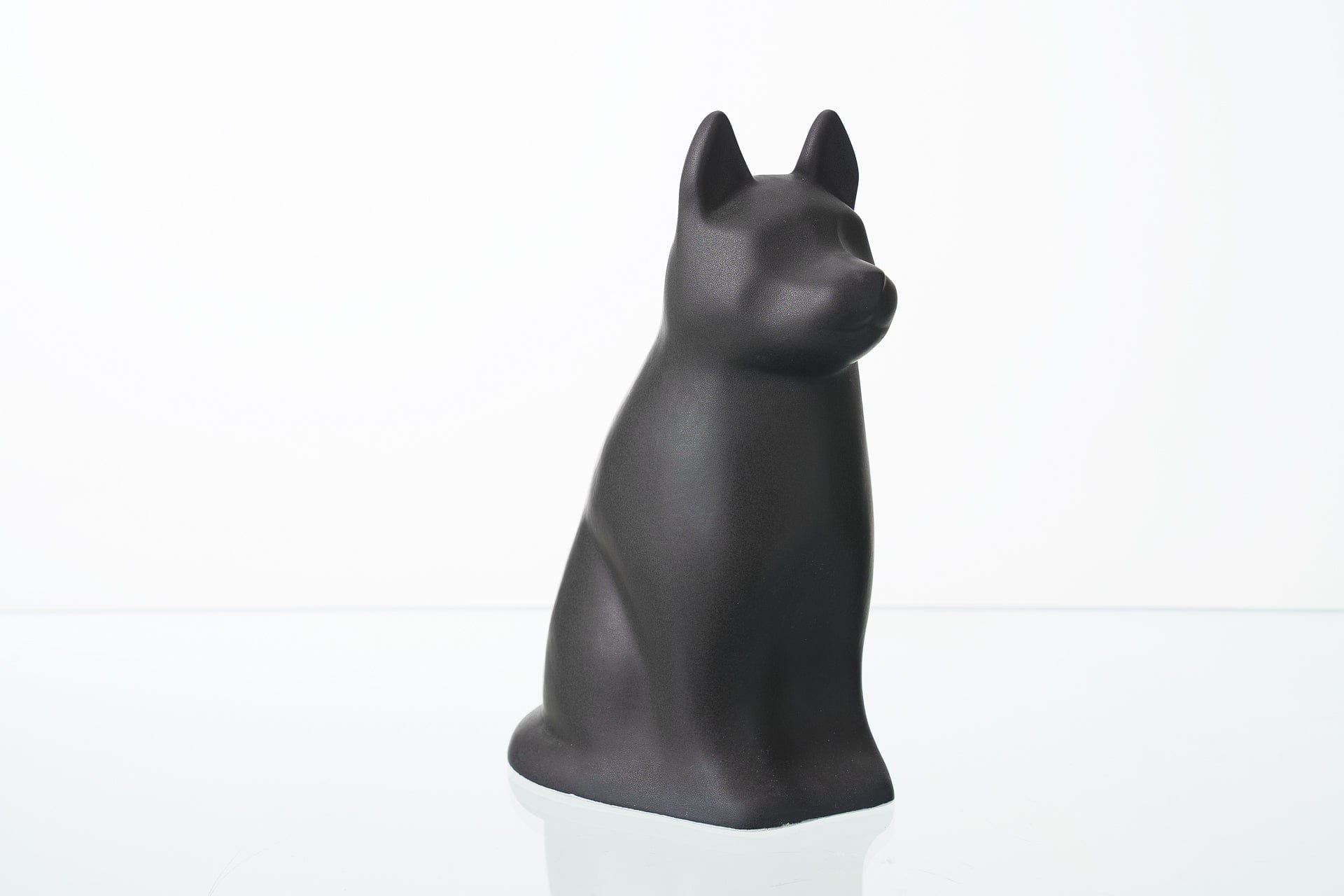 Pulvis Art Urns Pet Urn "Barkley" Pet Urn for Dog - Grey Matte | Ceramic | Handmade