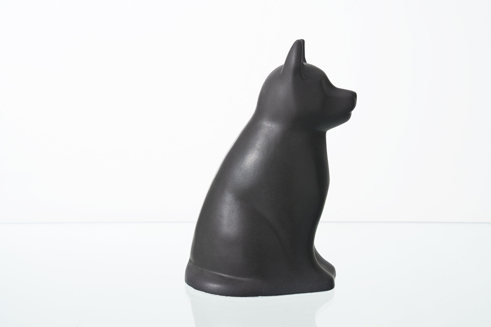 Pulvis Art Urns Pet Urn "Barkley" Pet Urn for Dog - Grey Matte | Ceramic | Handmade
