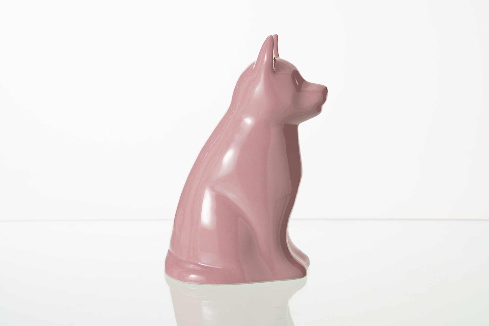 Pulvis Art Urns Pet Urn "Barkley" Pet Urn for Dog - Pink | Ceramic | Handmade