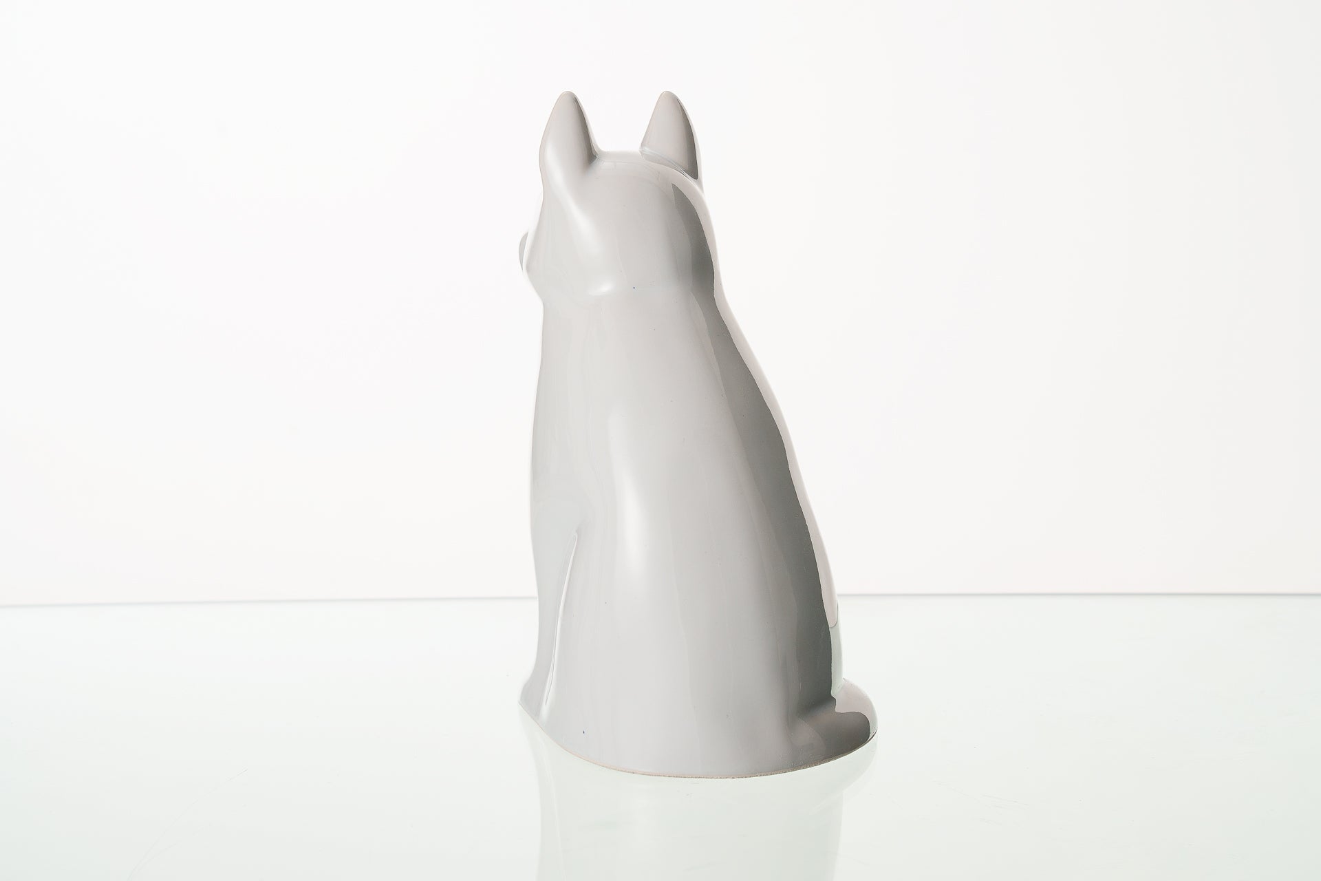 Pulvis Art Urns Pet Urn "Barkley" Pet Urn for Dog - White | Ceramic | Handmade