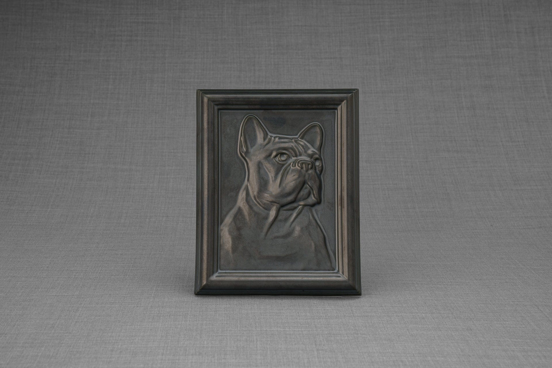 Pulvis Art Urns Pet Urn French Bulldog Pet Urn - Dark Matte | Ceramic | Handmade