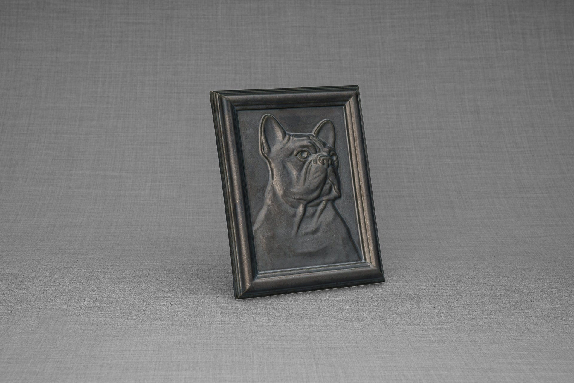 Pulvis Art Urns Pet Urn French Bulldog Pet Urn - Dark Matte | Ceramic | Handmade