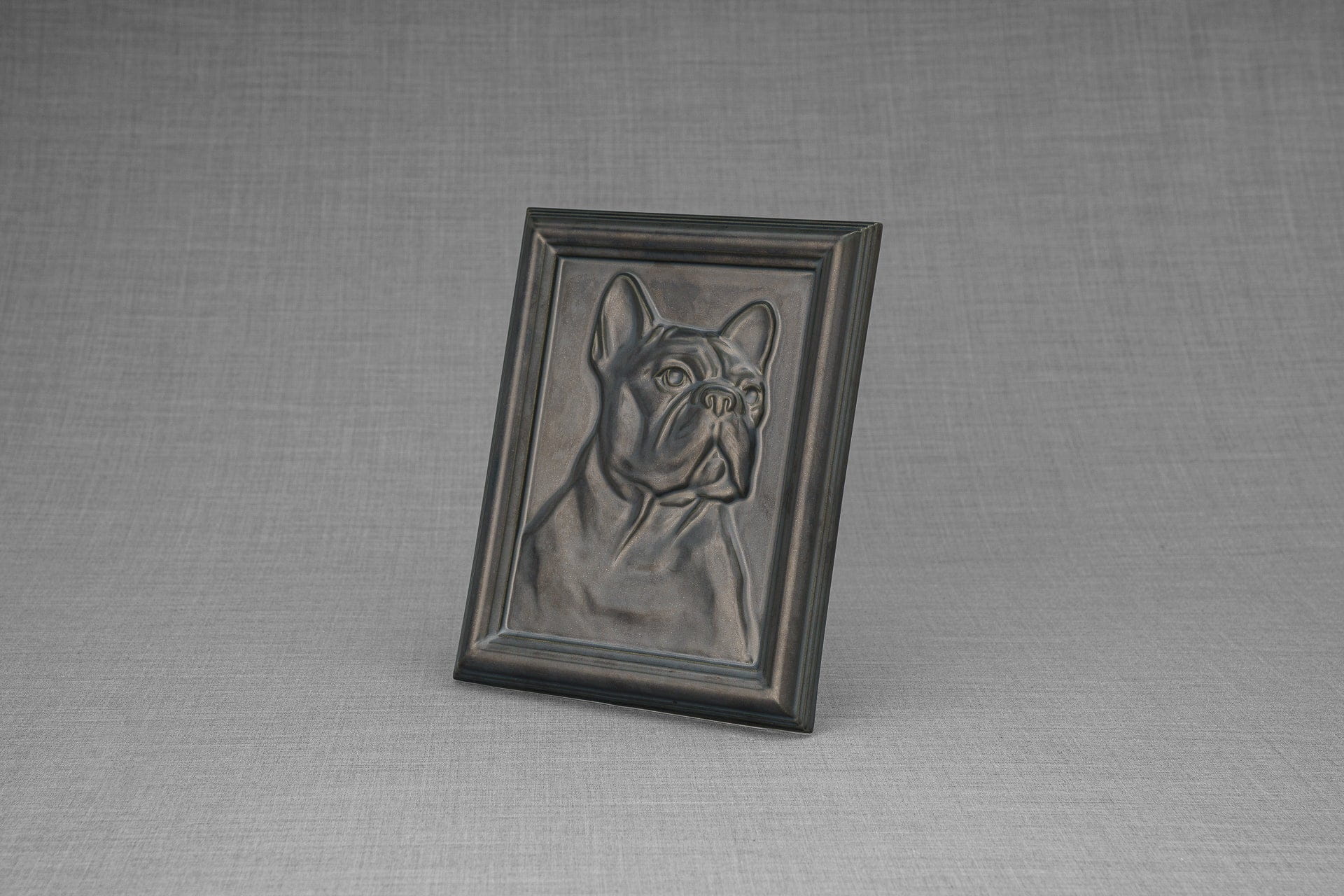 Pulvis Art Urns Pet Urn French Bulldog Pet Urn - Dark Matte | Ceramic | Handmade