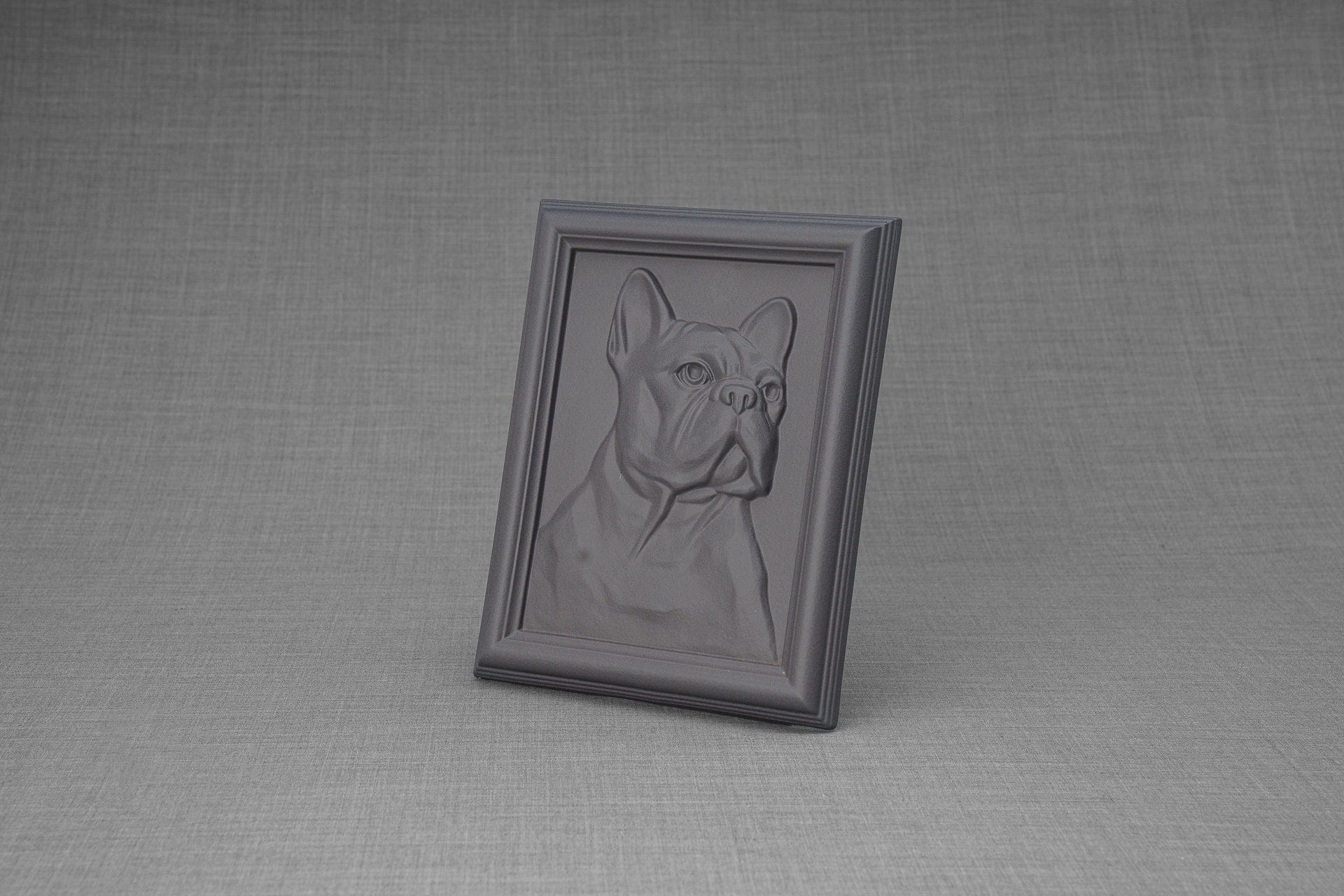 Pulvis Art Urns Pet Urn French Bulldog Pet Urn - Grey Matte | Ceramic | Handmade