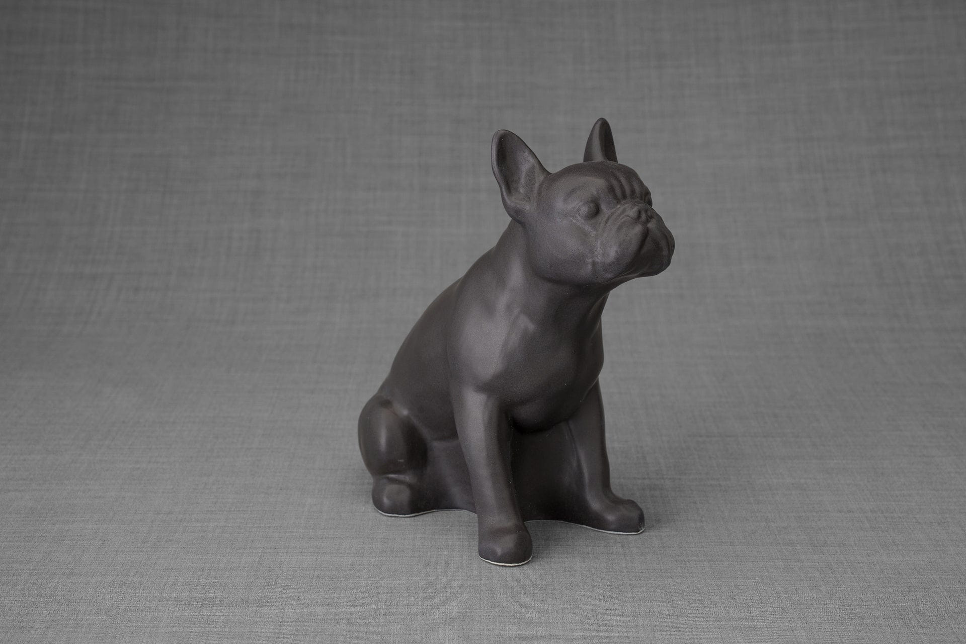 Pulvis Art Urns Pet Urn French Bulldog Pet Urn - Grey Matte | Ceramic Urn