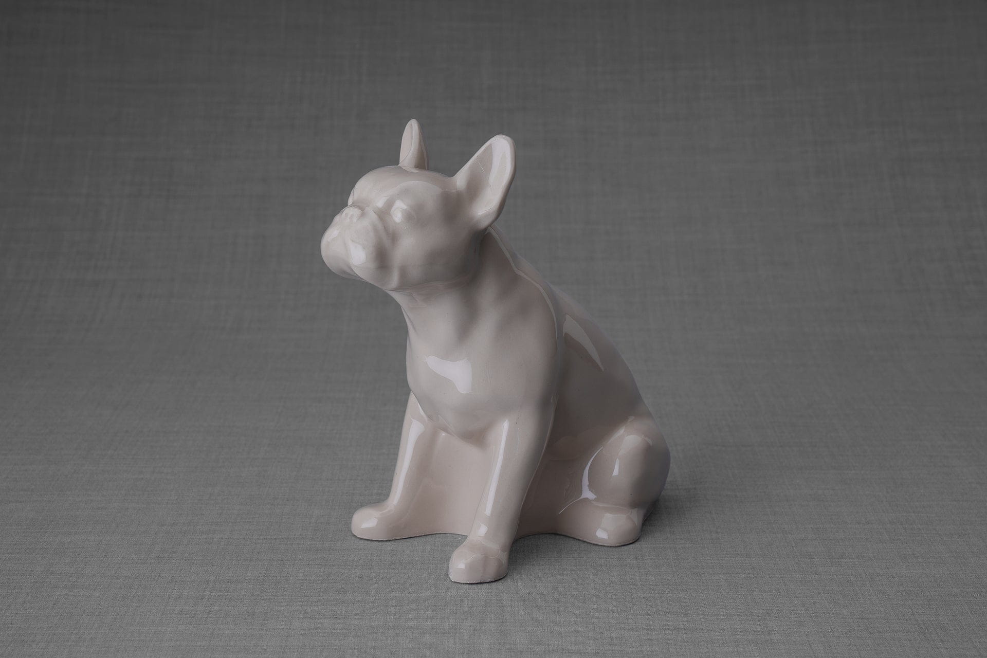 Pulvis Art Urns Pet Urn French Bulldog Pet Urn - Transparent | Ceramic Urn