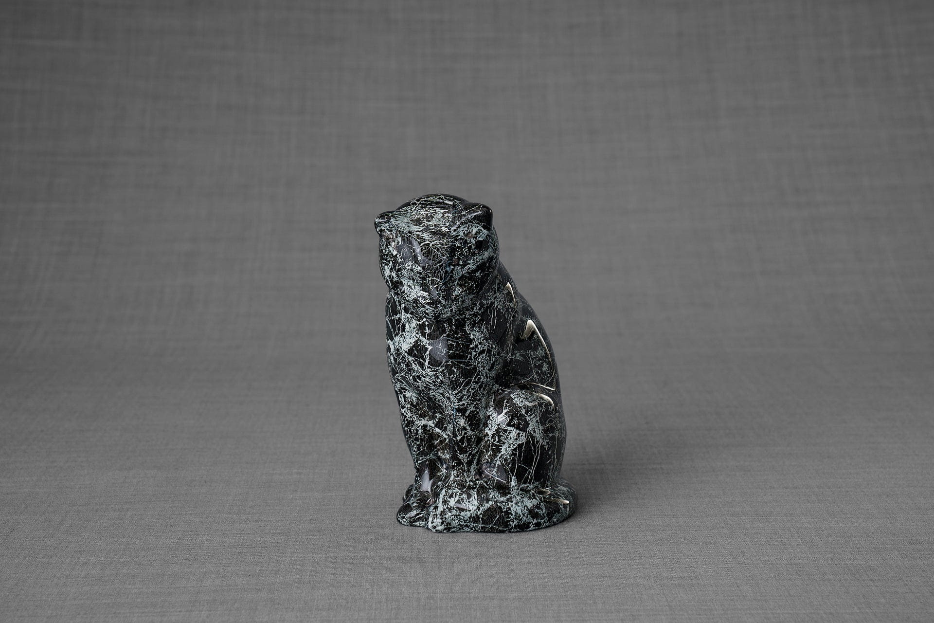 Pulvis Art Urns Pet Urn HydroGraphics Mini Pet Urn "Neko - Cosmos" - Ceramic | Hydro Dipping