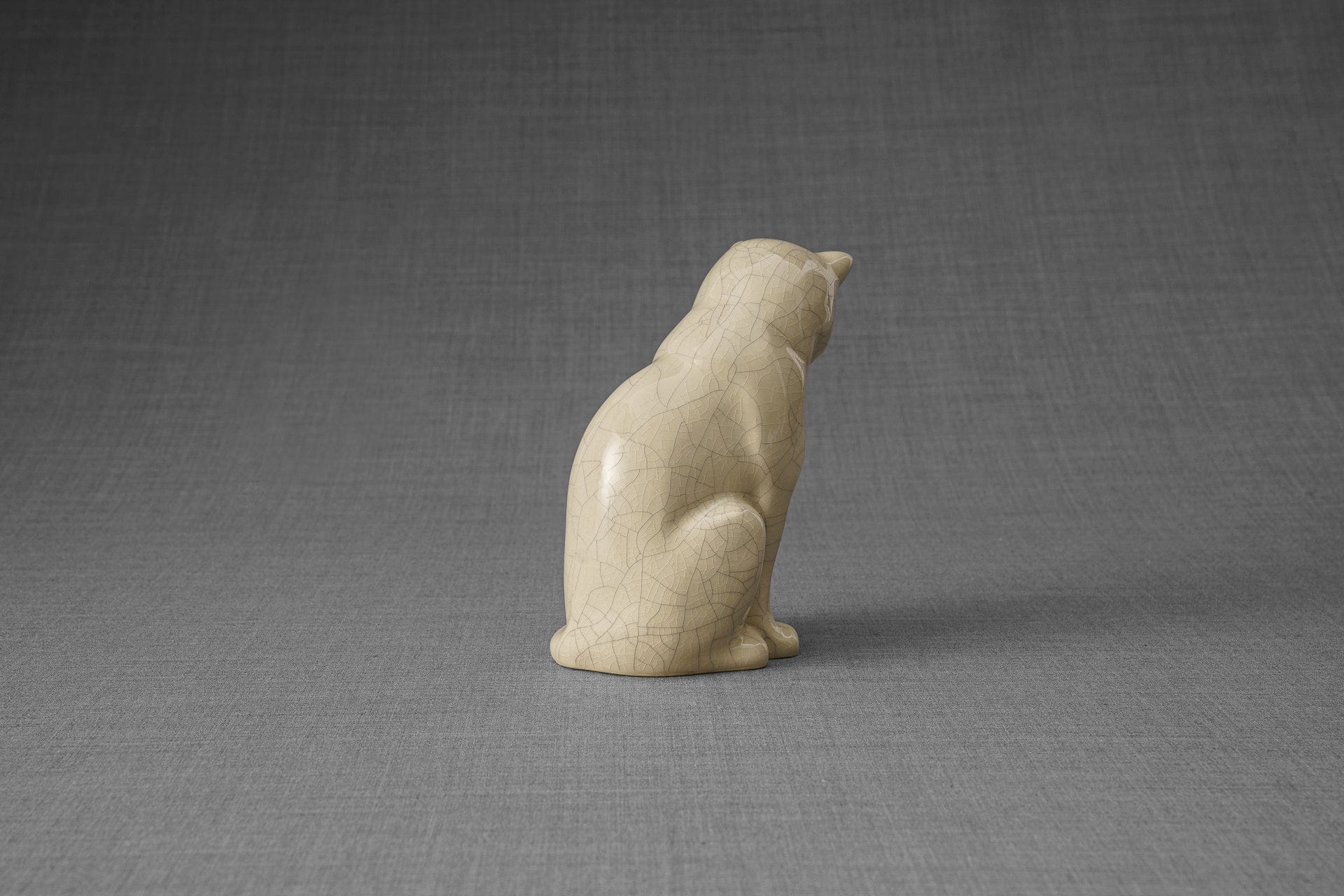Pulvis Art Urns Pet Urn Mini Pet Urn for Ashes Neko - Craquelure | Ceramic | Handmade