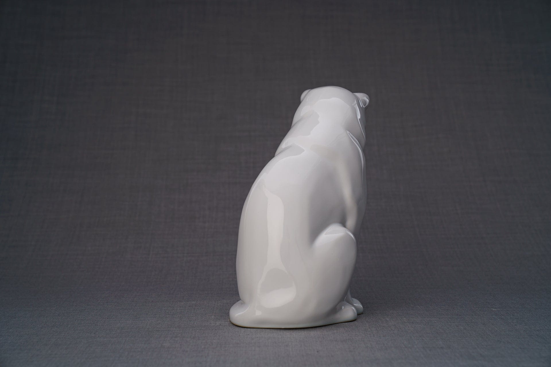 Pulvis Art Urns Pet Urn Neko Pet Urn for Ashes - White | Ceramic | Handmade
