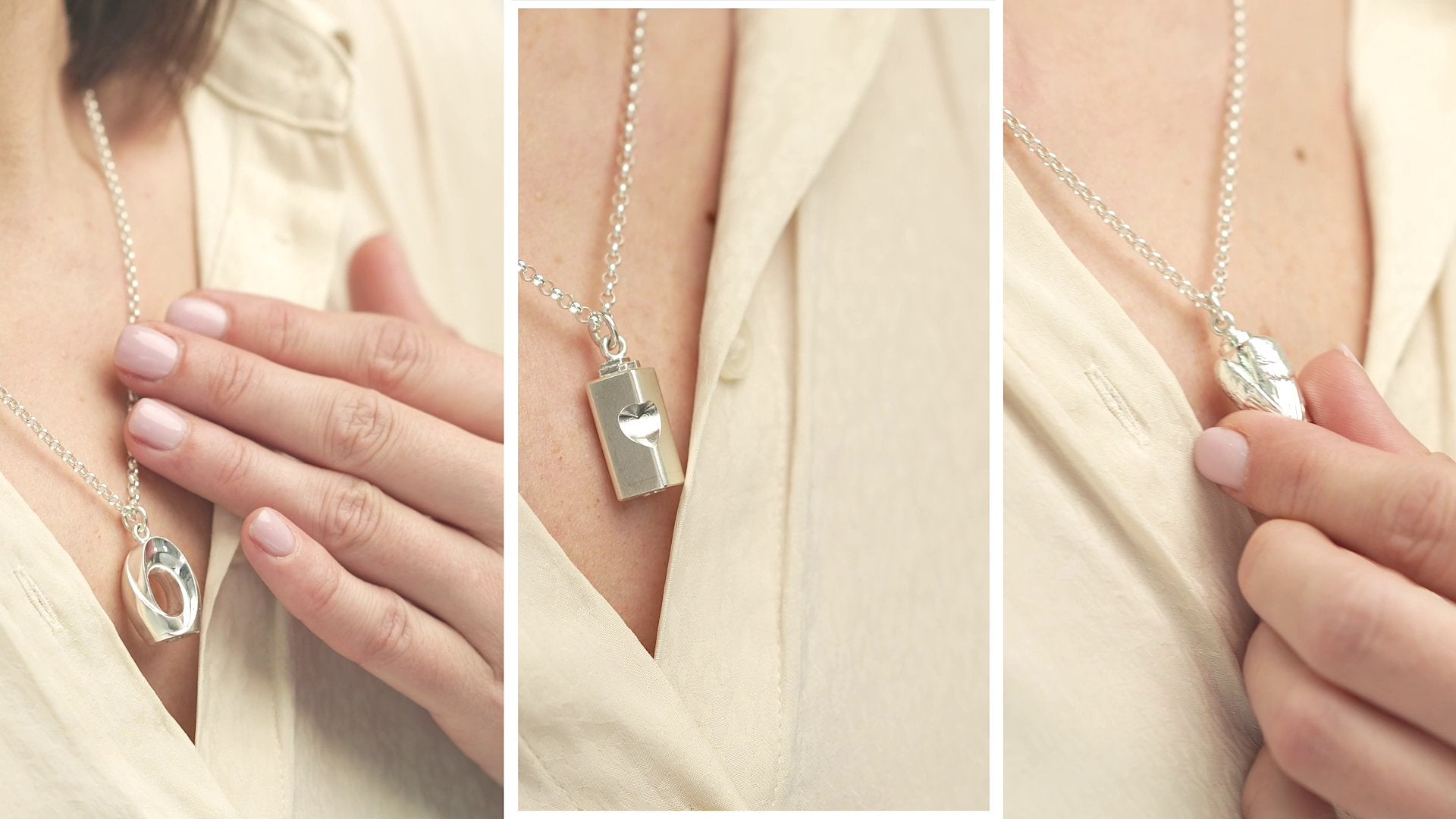 Memorial Cremation Jewelry by Pulvis Art Urns