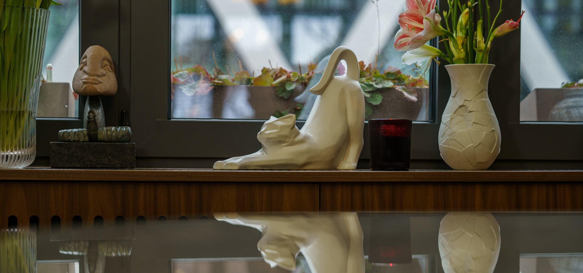 Grace Cat Urn Category. Handmade Cat Urn For Ashes. Cat Memorial Urn