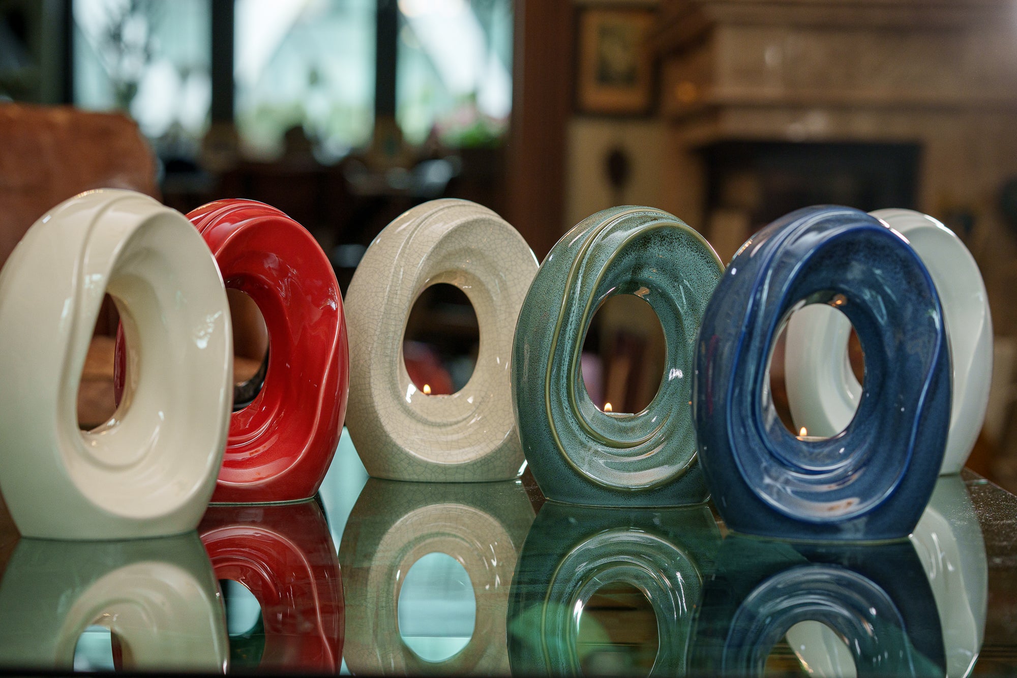 Artisan Cremation Urn for Ashes "The Passage" - Medium Urn | Ceramic Urn. Handamde Urns Medium Size