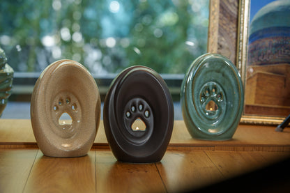 Large Paw Cremation Urn 