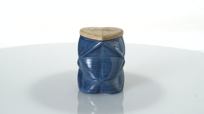 Pulvis Art Urns Small Size Urn Cremation Urn "Nexus" - 3D Printed Ceramic Urn | Keepsake - video