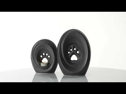 Large Paw Cremation Urn -  Handmade Pet Urn