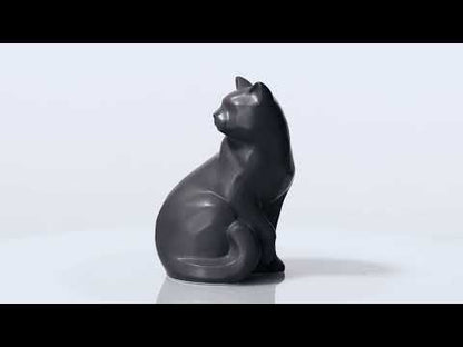 Felix Cat Urn for Ashes - Ceramic | Handmade Pet Urn