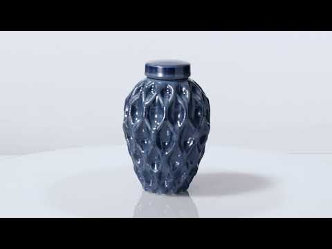 Cremation Urn "Echo" - 3D Printed Ceramic Urn 