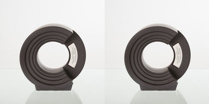 Pulvis Art Urns Adult Size Urn Gray Matte / Gray Matte / YES (+60$) Companion Urn "Solace" - Memorial Urn for Two | Ceramic Double Urn