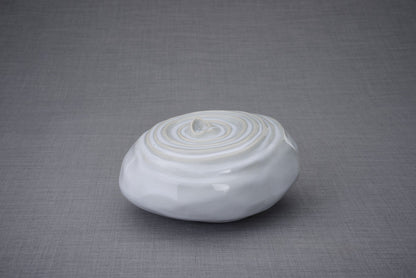 Resonance Handmade Cremation Urn for Ashes, size Adult/Large, color Grey Melange-Pulvis Art Urns