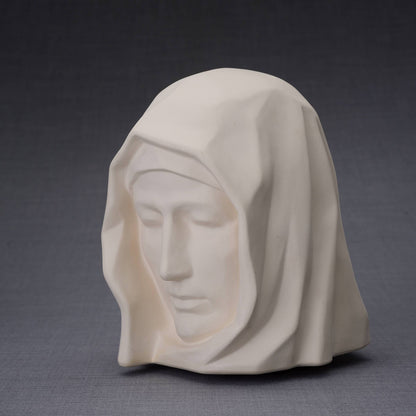 The Holy Mother Handmade Cremation Urn for Ashes, size Large/Adult, color Unglazed-PulvisArtUrns-Pulvis Art Urns