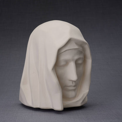 The Holy Mother Handmade Cremation Urn for Ashes, size Large/Adult, color Unglazed-PulvisArtUrns-Pulvis Art Urns