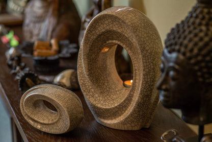 The Passage Large Urn and Keepsake by Pulvis Art Urns
