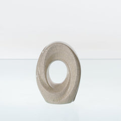Mini Cremation Urn "The Passage" - Handmade Ceramic Urn | Craquelure
