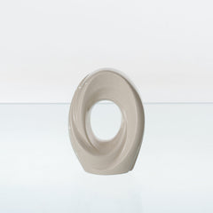Mini Cremation Urn "The Passage" - Handmade Ceramic Urn | Off-white