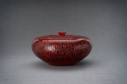 Ceramic Art Urn for Ashes - handmade on a pottery wheel by Pulvis Art Urns