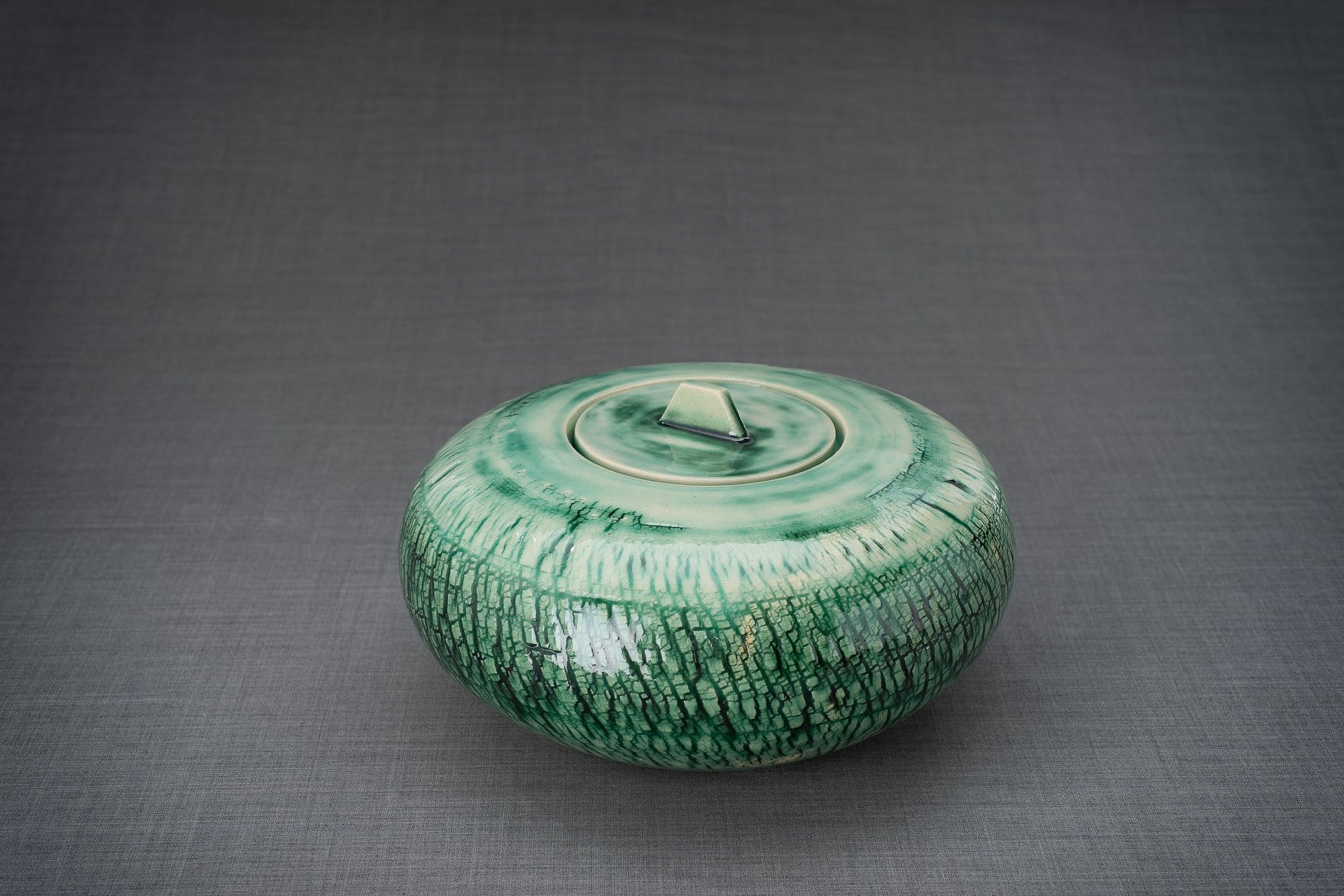Ceramic Art Urn for Ashes - handmade on a pottery wheel by Pulvis Art Urns