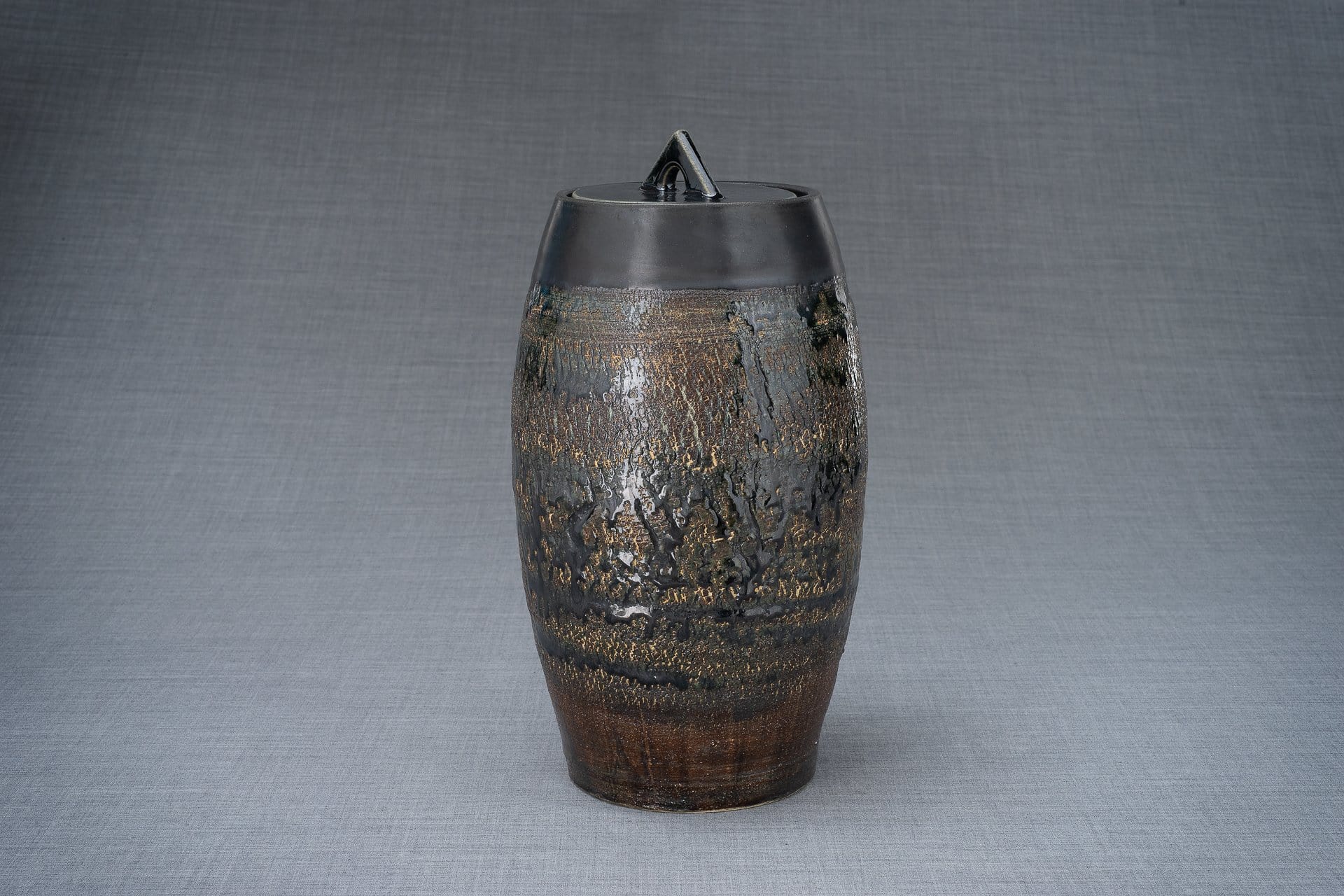 Ceramic Art Urn for Ashes - handmade on a pottery wheel by Pulvis Art Urns